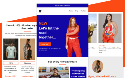 Mailchimp E-Mail-Vorlage 010