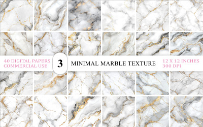 Modern Marble Texture Bundle | Minimal Marble Texture Backgrounds | Luxury Marble Pattern