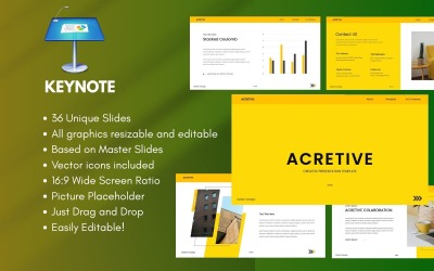 ACRETIVE 创意商业主题演讲模板