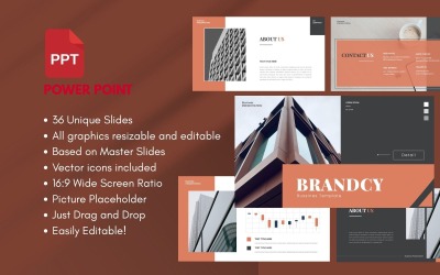 BRANDCY 商务多用途 PowerPoint 模板
