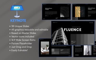 Fluence  Business Keynote Template