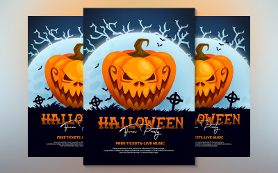 Halloween Home Party Darknes Poster