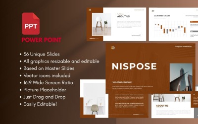 Modello di presentazione PowerPoint aziendale NISPOSE