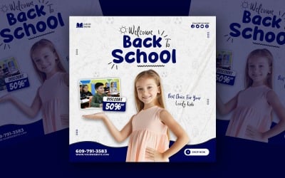 Welcome Back School Template
