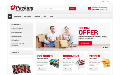 Biznes i usługi Responsive Magento Theme