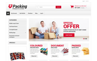 Business &amp; Services Responsive Magento Theme