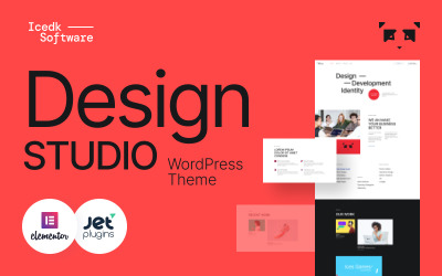 Icedk-Software - Šablona WordPressu na téma design studio