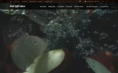 Modèle OpenCart de magasin de cadeaux de fruits