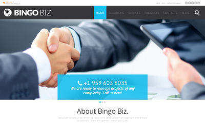 Motyw Corporate Identity WordPress