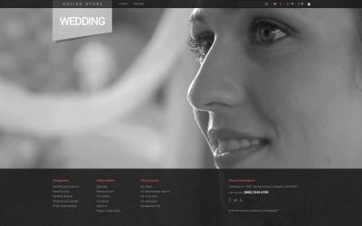 Responsivt Bridal Shop PrestaShop-tema #53047