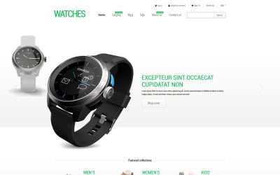 Stílusos órák Shopify téma