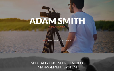 Tema WordPress adaptable para videógrafos