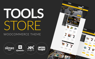 Tools Online Store WooCommerce Teması