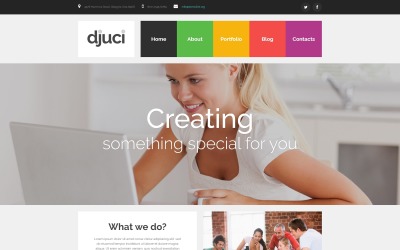 WordPress Theme namens "Webdesign" #53095