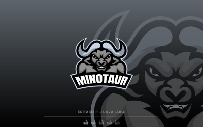 Bull Mascot Logo Design Template 821