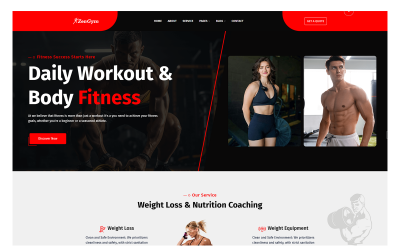 Zengym – современная тема WordPress для спортзалов и фитнеса