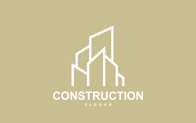 Building Real Estate Construction Logo V6