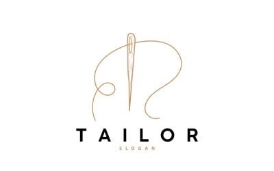 Tailor Logo Needle Thread Vector V3