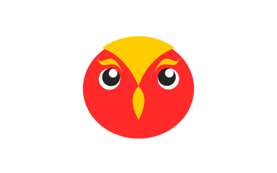 Owl Bird Unique Logo Design
