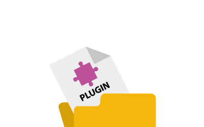 Premium Golden Plugin Folder for Secure Website Add-On Management