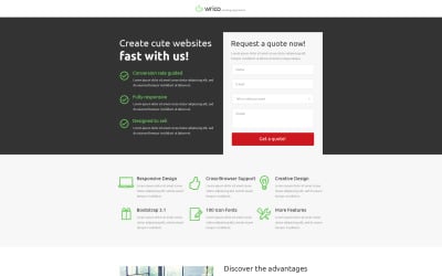 Desarrollo web: plantilla Unbounce