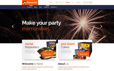 Fireworks Store Shopify Theme