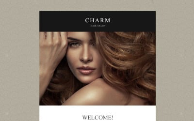 Hair Salon Responsive Newsletter Template