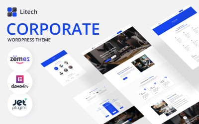 Litech – WordPress-Theme für Unternehmen und professionelle Dienstleistungswebsites