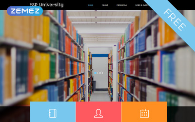 Responsive Free Education Joomla template #53168