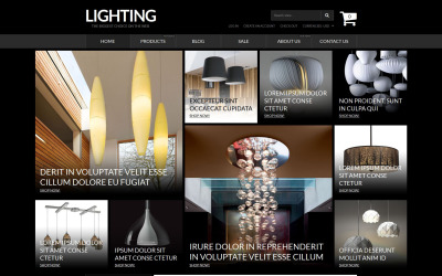 Responsives Shopify Theme für Lighting & Strom #53115