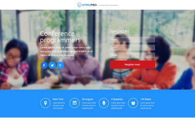 Веб-разработка - шаблон Unbounce