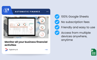 Automatic Finance: Google Sheets Finance Management Tool