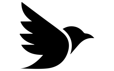 Bird logo abstract and design angles