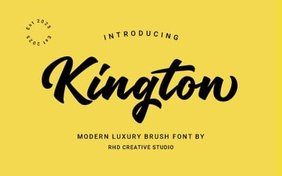 Czcionka Kington Modern Luxury Brush