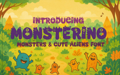 Monsterino Children Kinderschrift