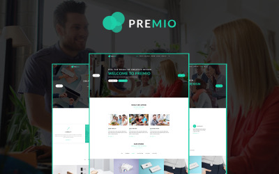 PREMIO - Modèle PSD pour entreprise créative