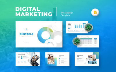 Digitable - Modello di presentazione di Google Slides per il marketing digitale