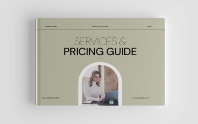 Services &amp;amp; Pricing Guide Design Template