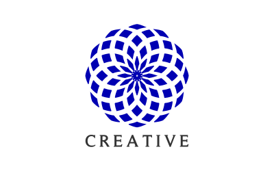 Unique Abstract Design Logo Template