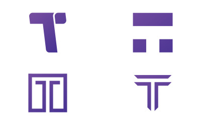 Letter T logo icon design template Design. v13