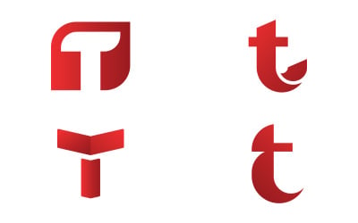 Letter T logo icon design template Design. v14