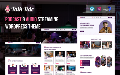 Tema WordPress per podcast e streaming audio