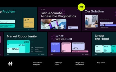 ClariScan Medtech Pitch Deck PowerPoint