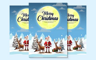 Manifesto invernale di Buon Natale