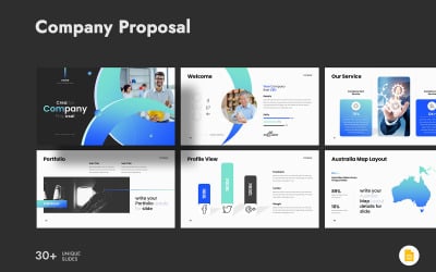 Modern Company Proposal Google Slides Template
