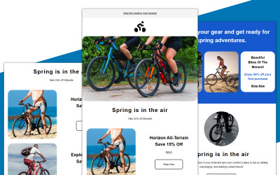 Spring Mailchimp E-Mail-Vorlage 013