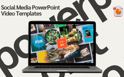 K2 PowerPoint Social Media Square Szablony wideo