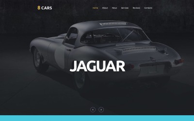 Car Club Moto CMS 3 Template Templates Moto CMS 3 №53237