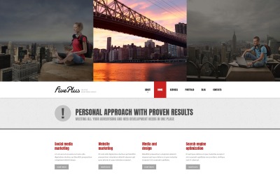 Reszponzív Pro Advertising Agency Joomla Template Joomla sablon 53251