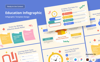 Infografía con consejos para la productividad estudiantil